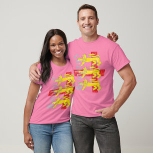 3-Lions & St George's Cross  (Vintage) T-Shirt