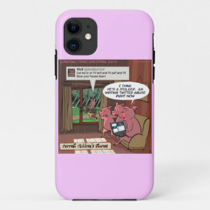 3 Little Social Media Savvy Pigs iPhone 5/5S Case