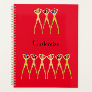 3 long-legged Ladies Standing Thunder_Cove  Planner