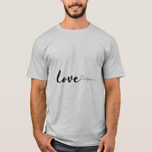 3.love t shirt, newly weds gift, birthday gift T-Shirt