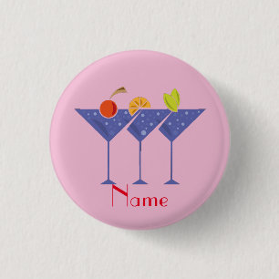 3 Martini Cocktails Thunder_Cove Cm Round Badge