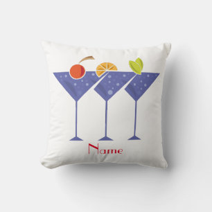 3 Martini Cocktails Thunder_Cove  Cushion