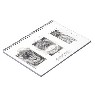 3 Monkeys Personalised Notebook Monkey Year
