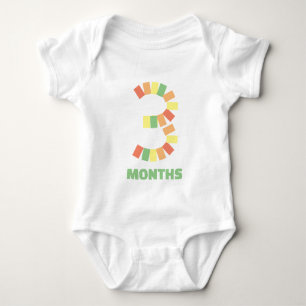 3 MONTHS OLD BABY BODYSUIT