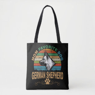 3 Mum Favourite Dog German Shepherd Tote Bag