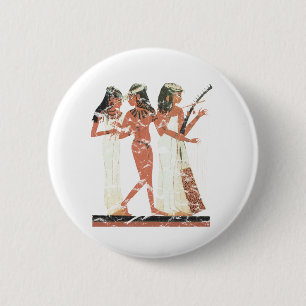 3 musicians 6 cm round badge