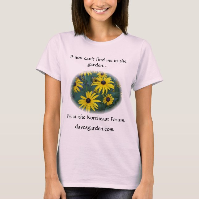 #3 Northeast Forum    Rudbeckia  find me T-Shirt (Front)