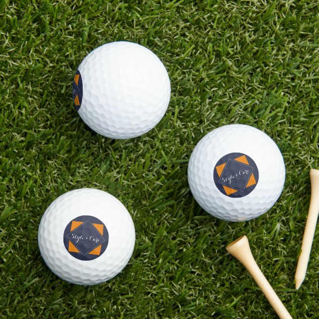 3 Pack Value Golf Ball with Custom Business Logo (Insitu Grass)