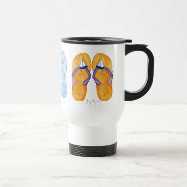 3 Pairs of Flip-Flops Mugs & Drinkware (Right)