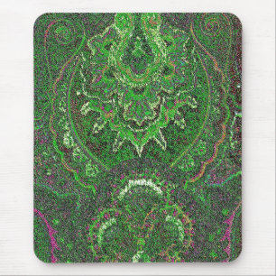 3 Paisley Mega Neg Mouse Pad