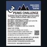 3 Peaks Challenge, Mountaineering Company Advert Flyer<br><div class="desc">3 Peaks Challenge,  Mountaineering Company Advertising Flyers By The Business Card Store.</div>