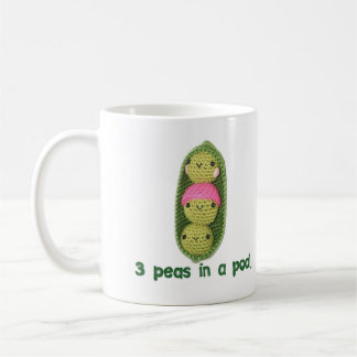 3 Peas in a Pod Coffee Mug
