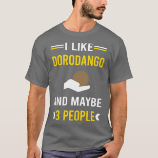 3 People Dorodango Mud Ball Dango T-Shirt