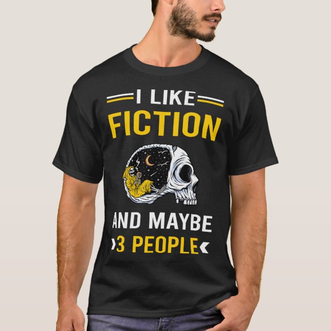 3 People Fiction T-Shirt (Front)