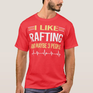 3 People Rafting  T-Shirt