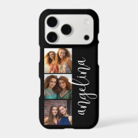 3 Photo Collage CAN EDIT background COLOR