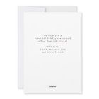 3 photo collage Merry Christmas script plaid