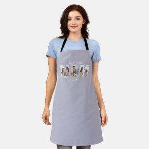 3 photo collage mum apron