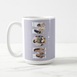 3 photo collage mum coffee mug