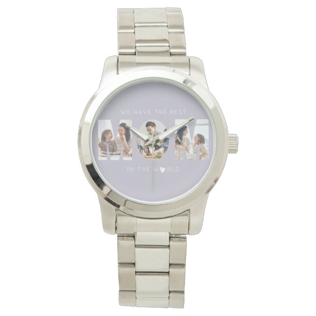 3 photo collage mum watch (Front)