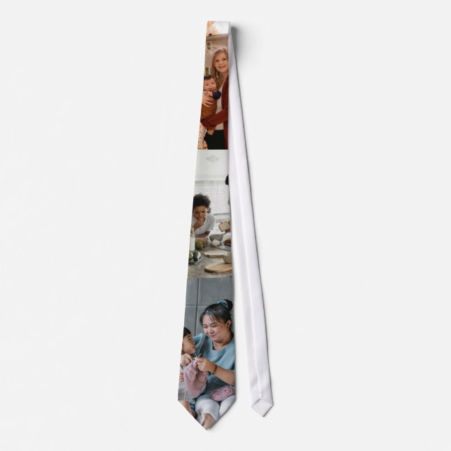 3 Photo Customised Collage Tie (Front)