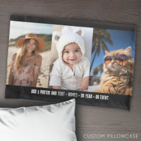 3 Photo Template Modern Minimal Text Under Photo