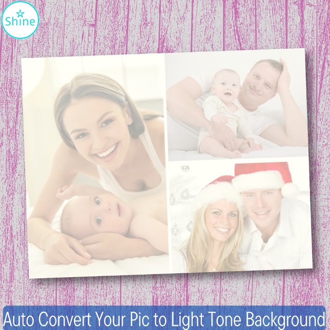 3 Photos Auto Convert Pic to Light Tone Background Notepad (Creator Uploaded)