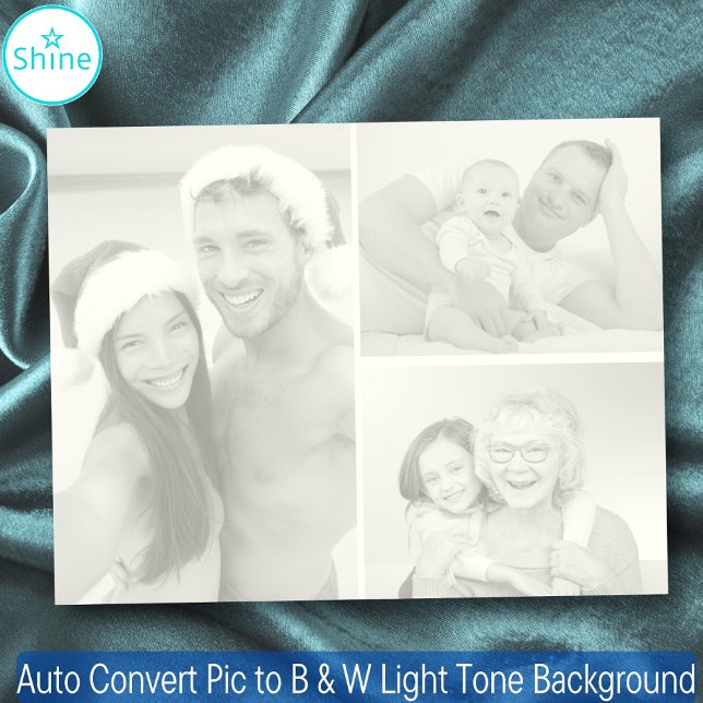 3 Photos Auto Convert Picture to B & W Light Tone Notepad (Creator Uploaded)