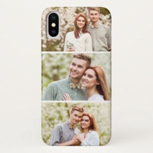 3 Photos Custom Photo Collage Case-Mate iPhone Case