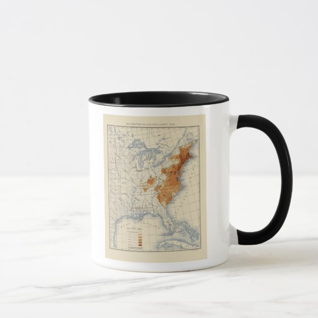 3 Population 1800 Mug (Right)