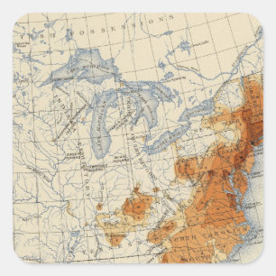 3 Population 1800 Square Sticker