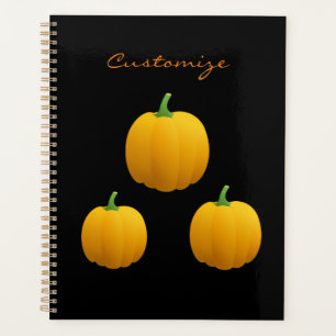 3 Pumpkins Halloween Thunder_Cove  Planner