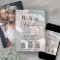 3 QR Codes Simple Photo Overlay All-In-One Wedding