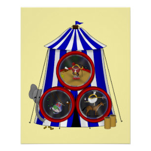 3 Ring Circus -  Poster