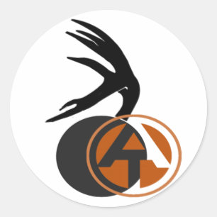 3" Round "About Tine" Logo Decal Classic Round Sticker