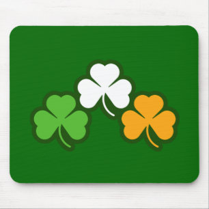 3 Shamrock Mouse Pad