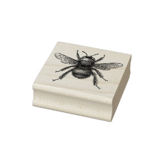 3 sizes rubber stamp with image Bumblebee