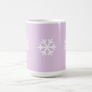 3 Small Snowflake Mug