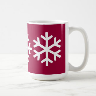 3 Snowflake Mug