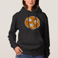 3 Star TN Flag Orange & White Tennessee State Flag