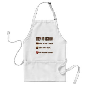 3 STEPS FOR CHOCOHOLICS STANDARD APRON