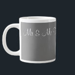 3 Style Mugs - Mr & Mr Dickinson 21.07.20xx<br><div class="desc">You choice the style mug & background colour,  then add the detail of the happy couples name & wedding date or celebration date. 

Have any questions? Just send me a message (chat button) & I will be happy to help where possible.</div>