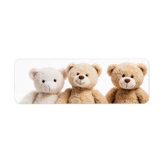 3 teddy bears