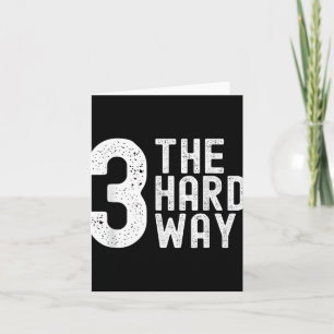 3 The Hard Way Basketball, Streetball Rec League P Card