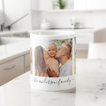 3 Three Photo Collage Family Photos Coffee Mug<br><div class="desc">3 Three Photo Collage Family Photos Coffee Mug. The mug makes the perfect gift for someone who loves modern and stylish pictures on for a birthday,  wedding,  Christmas Holiday,  bridal shower or special occasion personalised gift. Please contact the designer for matching items.</div>