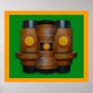 3 Towers 3-Print Poster