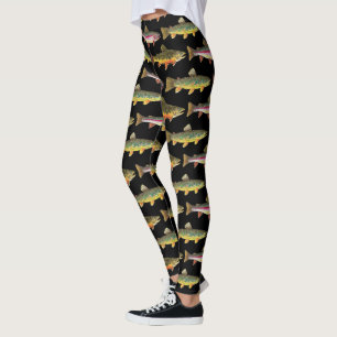 3 Trout Fishing Women's Leggings