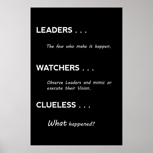 3 TYPES of PEOPLE . . . Poster (Front)