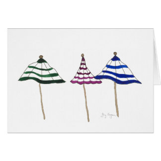 3 Umbrellas Cards