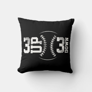 3 UP 3 Down Baseball   Cushion